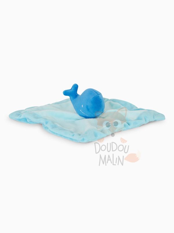  baby comforter blue whale 